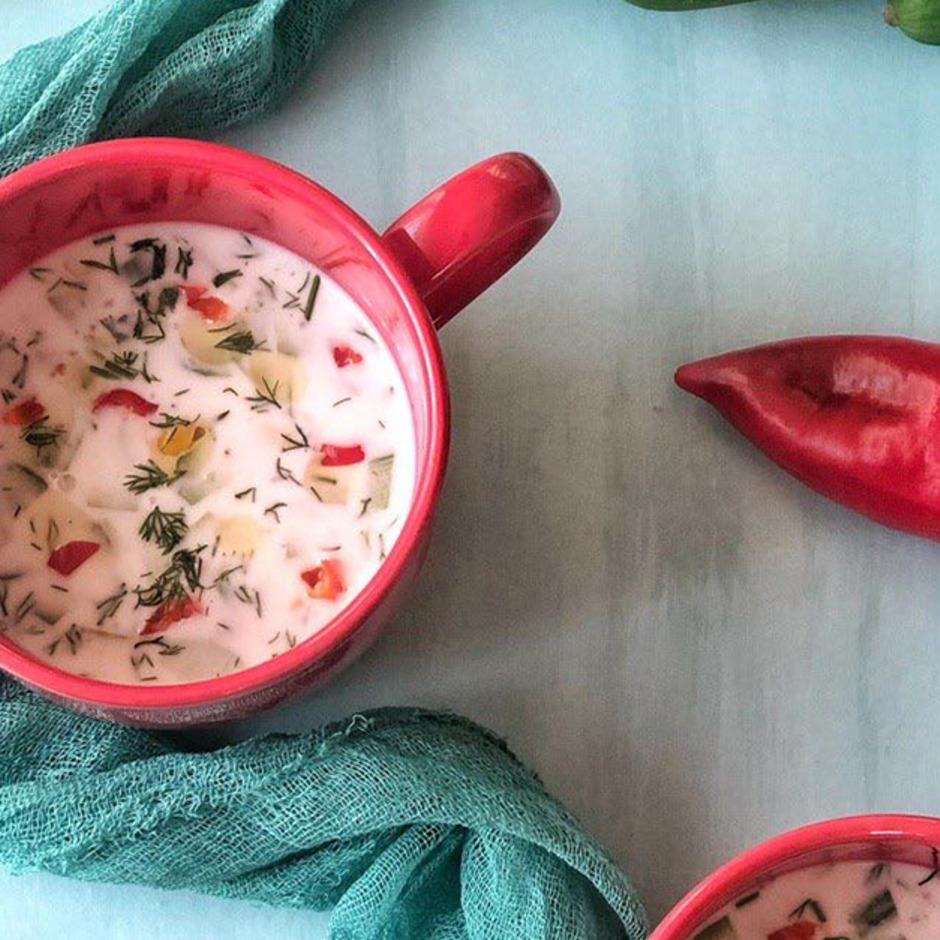 Mısırlı Soğuk Çorba