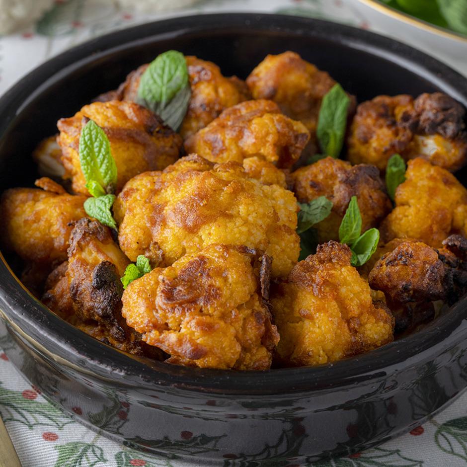 Airfryer'da Acılı Çıtır Karnabahar