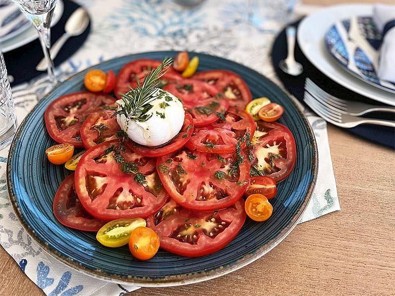 Domates Carpaccio