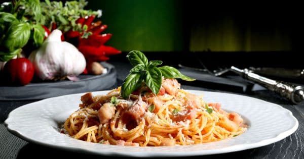 Amatriciana Soslu Spagetti