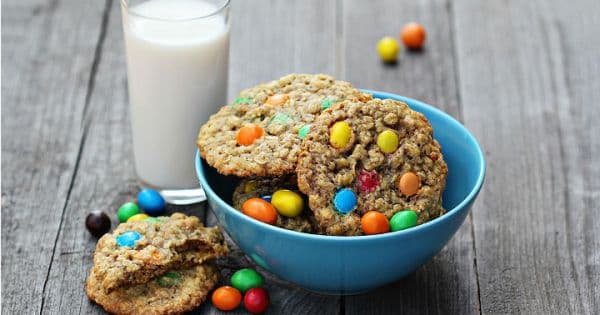 Yulaflı M&M’s Kurabiye