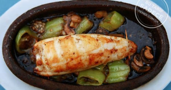 Izgara Kalamar Dolma