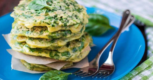 Ispanaklı Pancake
