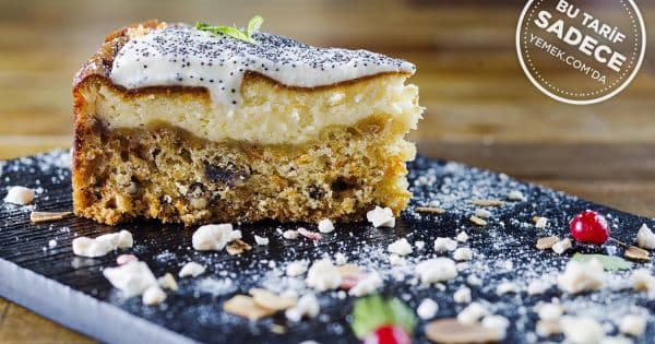 Ananas Soslu Cheesecake