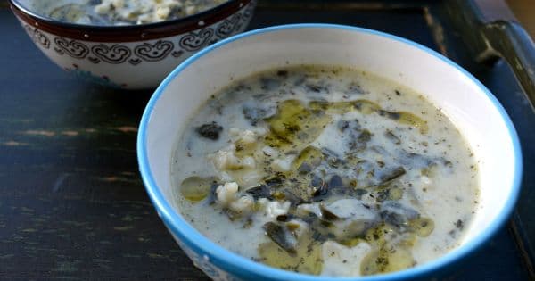 Ispanaklı Buğday Çorbası