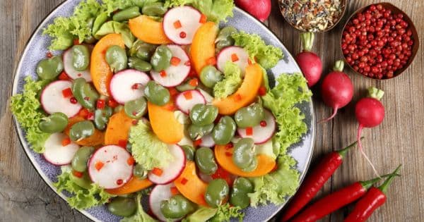 İç Baklalı Yaz Salatası