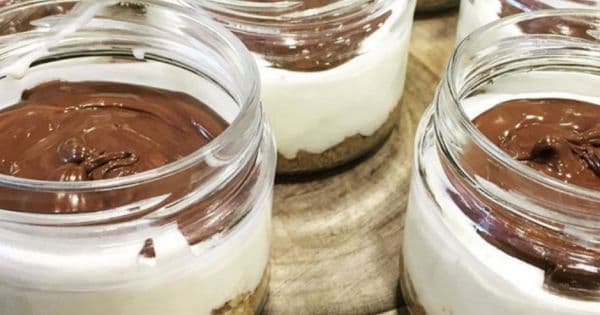 Nutellalı Soğuk Cheseecake