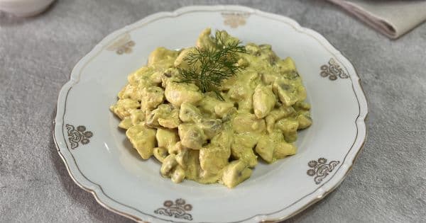 Körili Mantarlı Tavuk