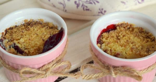 Frambuazlı Crumble