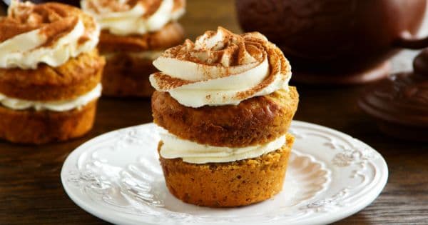 Havuçlu Tarçınlı Cupcake