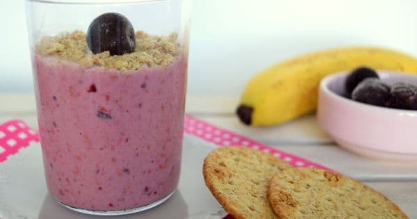 Vişneli Cheesecake Smoothie
