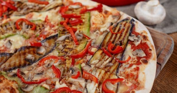 Patlıcanlı Pizza