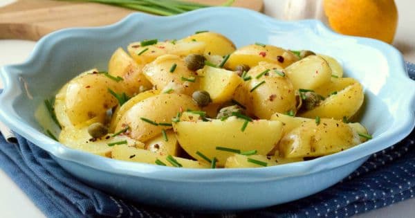 Kaparili Patates Salatası