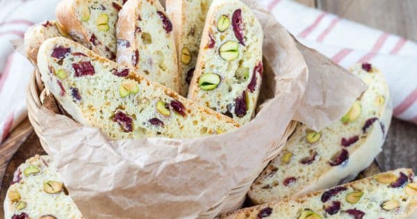 Antep Fıstıklı Biscotti