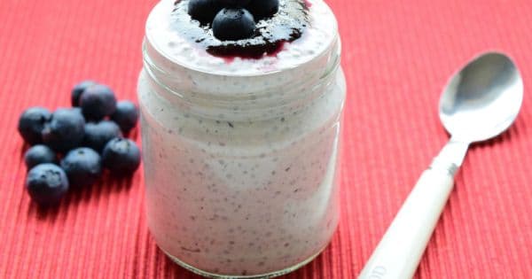 Yaban Mersinli Chia Puding