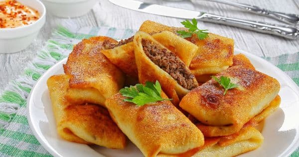 Kıymalı Krep Börek