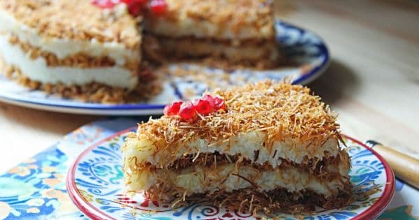 Kadayıflı İrmik Pastası