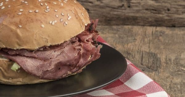 Füme Kaburgalı Hamburger