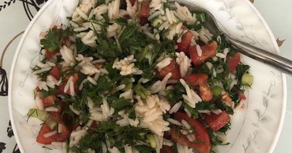 Basmati Pirinç Salatası