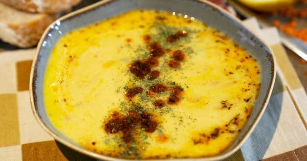 Terbiyeli Mercimek Çorbası