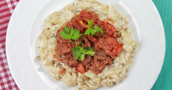 Kavurmalı Hünkar Beğendi