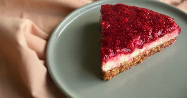 Frambuazlı Fit Cheesecake