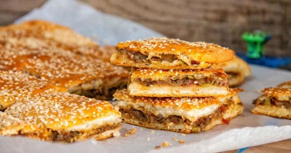 Patlıcanlı Basma Börek