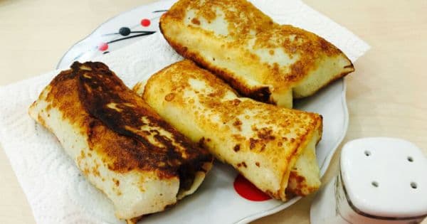 Glutensiz Kıymalı Krep