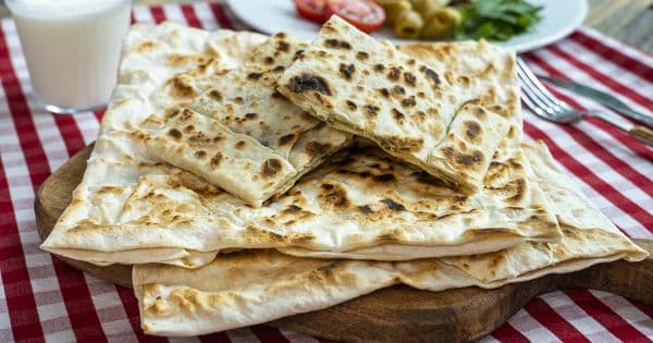 Hazır Yufkadan Gözleme
