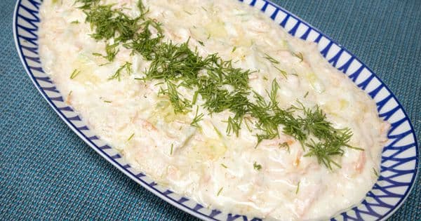 Yoğurtlu Havuçlu Kabak Salatası