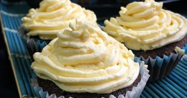 Kakaolu Portakallı Cupcake