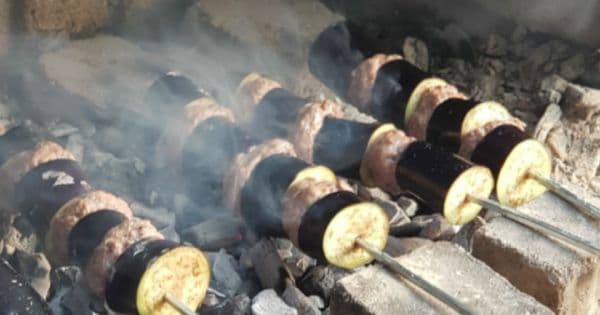 Mangalda Patlıcan Kebabı