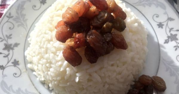 Kars Üzümlü Süzme Pilavı