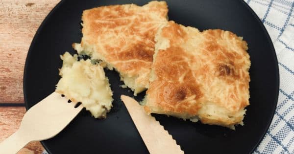 Yufkasız Patatesli Börek