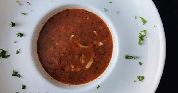 Erişteli Yeşil Mercimek Çorbası