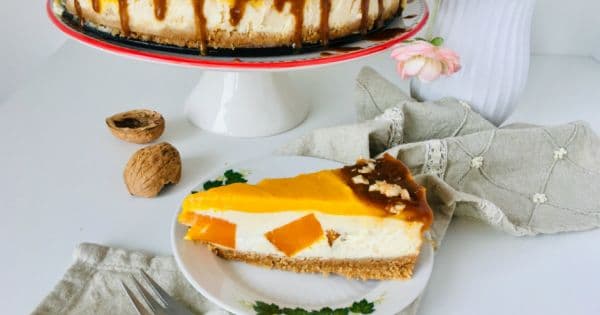 Tahinli Bal Kabaklı Cheesecake