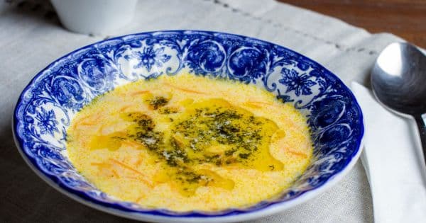 Terbiyeli Havuç Çorbası