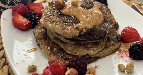 Yulaflı Muzlu Pancake