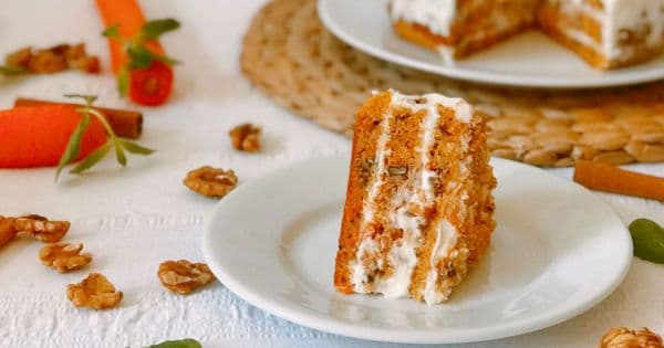 Kremalı Havuçlu Tarçınlı Kek