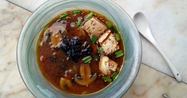 Kırmızı Miso Çorbası