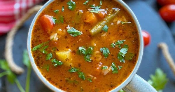 Minestrone Çorbası