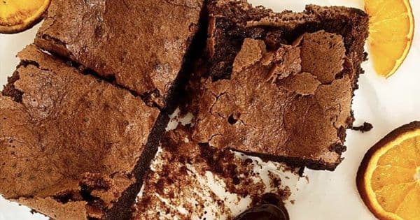 Portakallı Unsuz Brownie