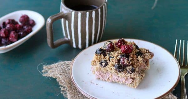 Tahin Helvalı Crumble