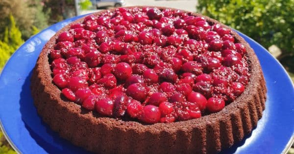 Vişneli Islak Brownie