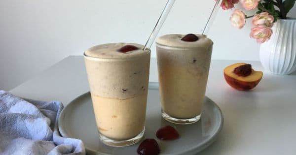 Şeftali ve Kirazlı Smoothie