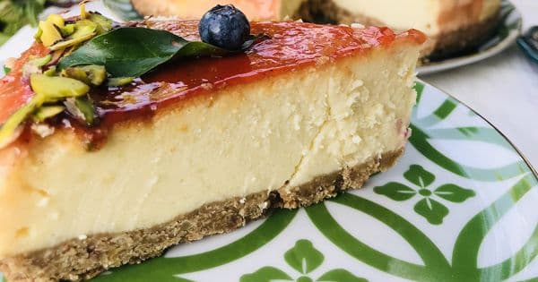 Böğürtlenli Cheesecake