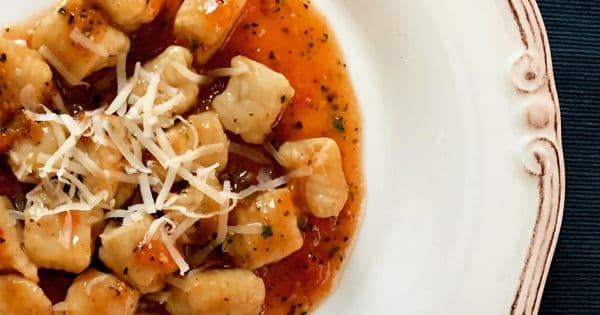 Domates Soslu Gnocchi