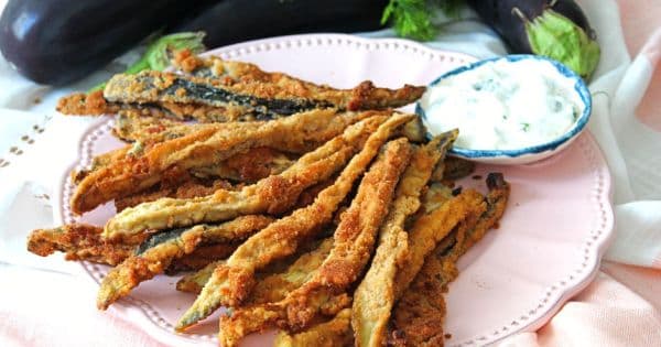 Galeta Unlu Patlıcan Kızartması