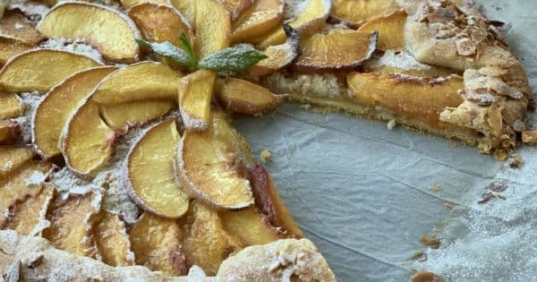 Şeftalili Galette