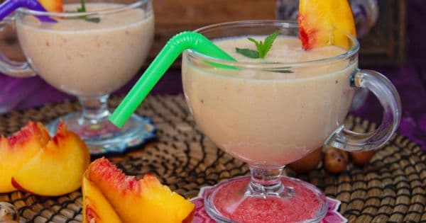 Şeftalili Milkshake